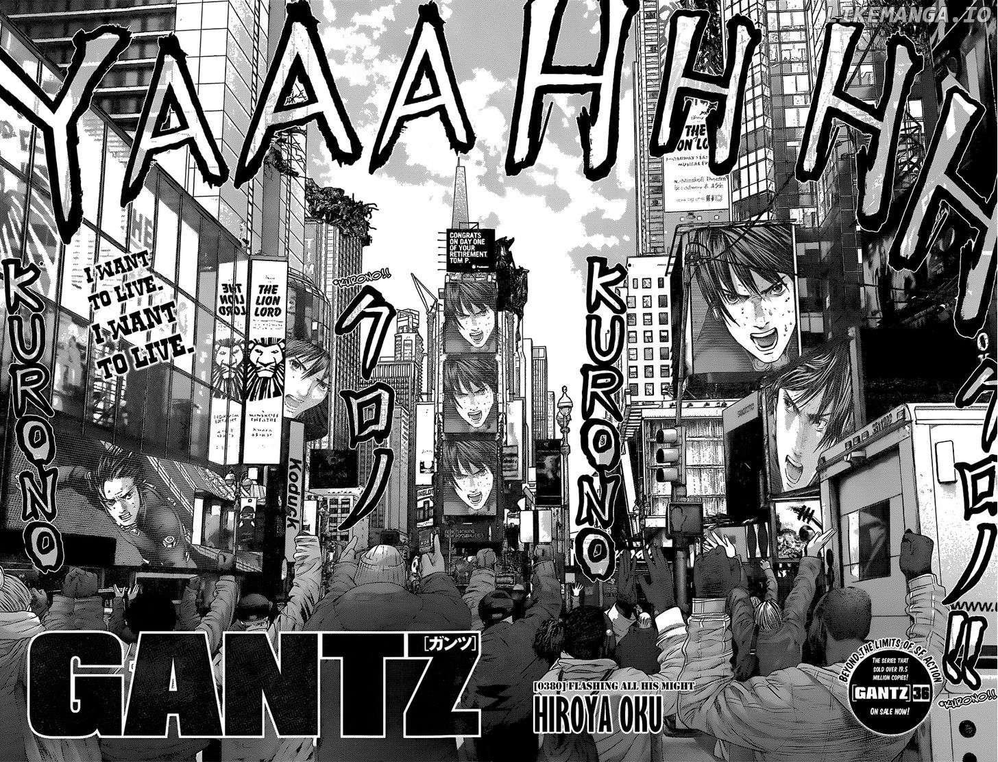 Gantz Chapter 380 - page 3