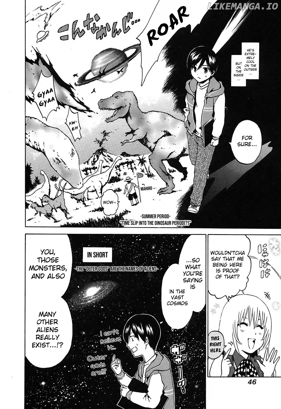 Haiyore! Nyaruko-San chapter 2 - page 10