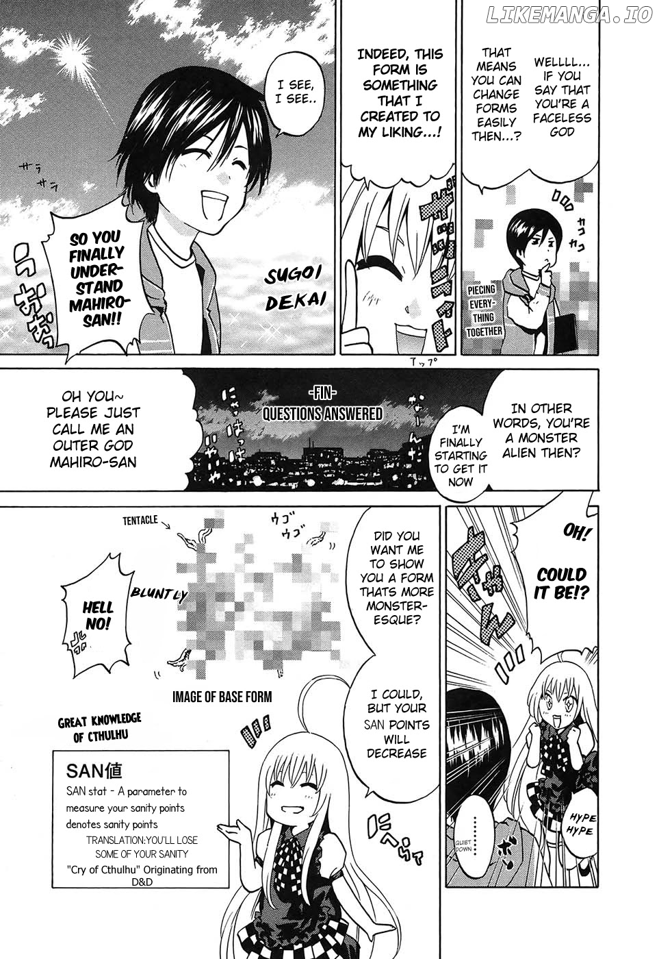 Haiyore! Nyaruko-San chapter 2 - page 13