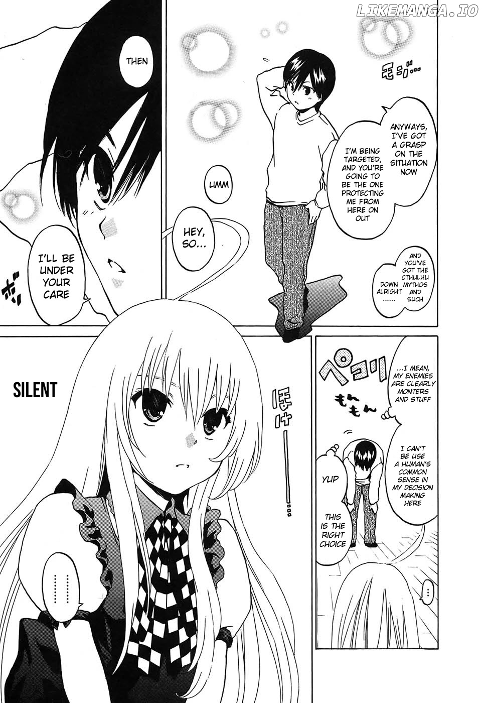 Haiyore! Nyaruko-San chapter 2 - page 15