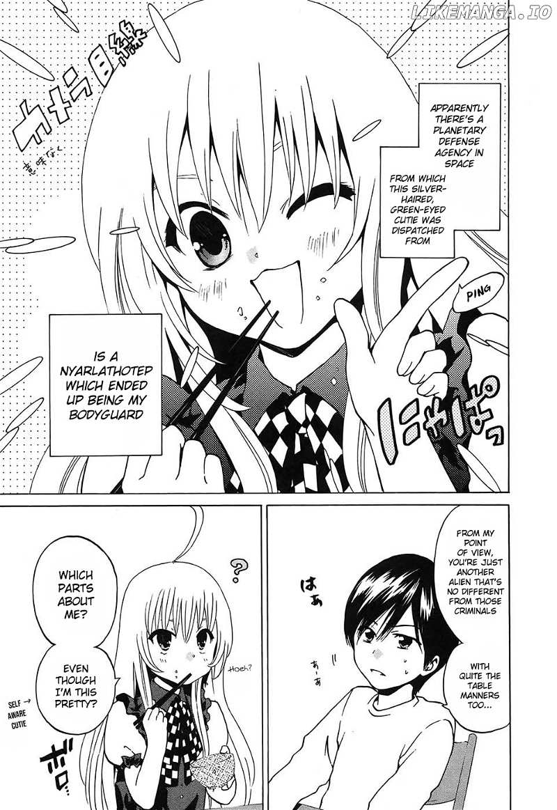 Haiyore! Nyaruko-San chapter 2 - page 3