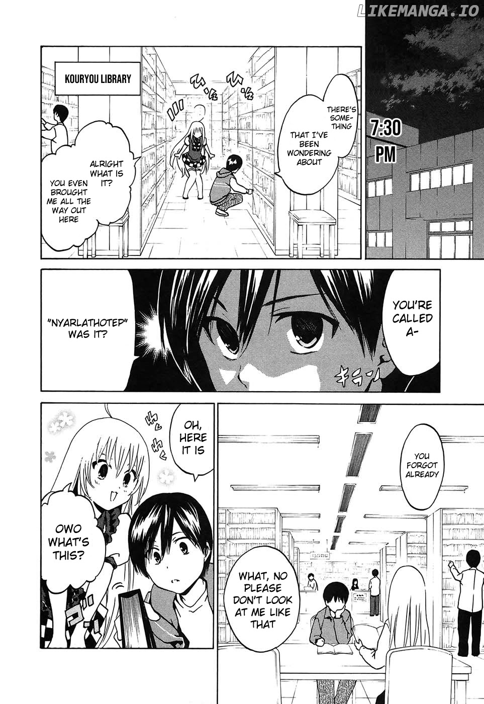 Haiyore! Nyaruko-San chapter 2 - page 6