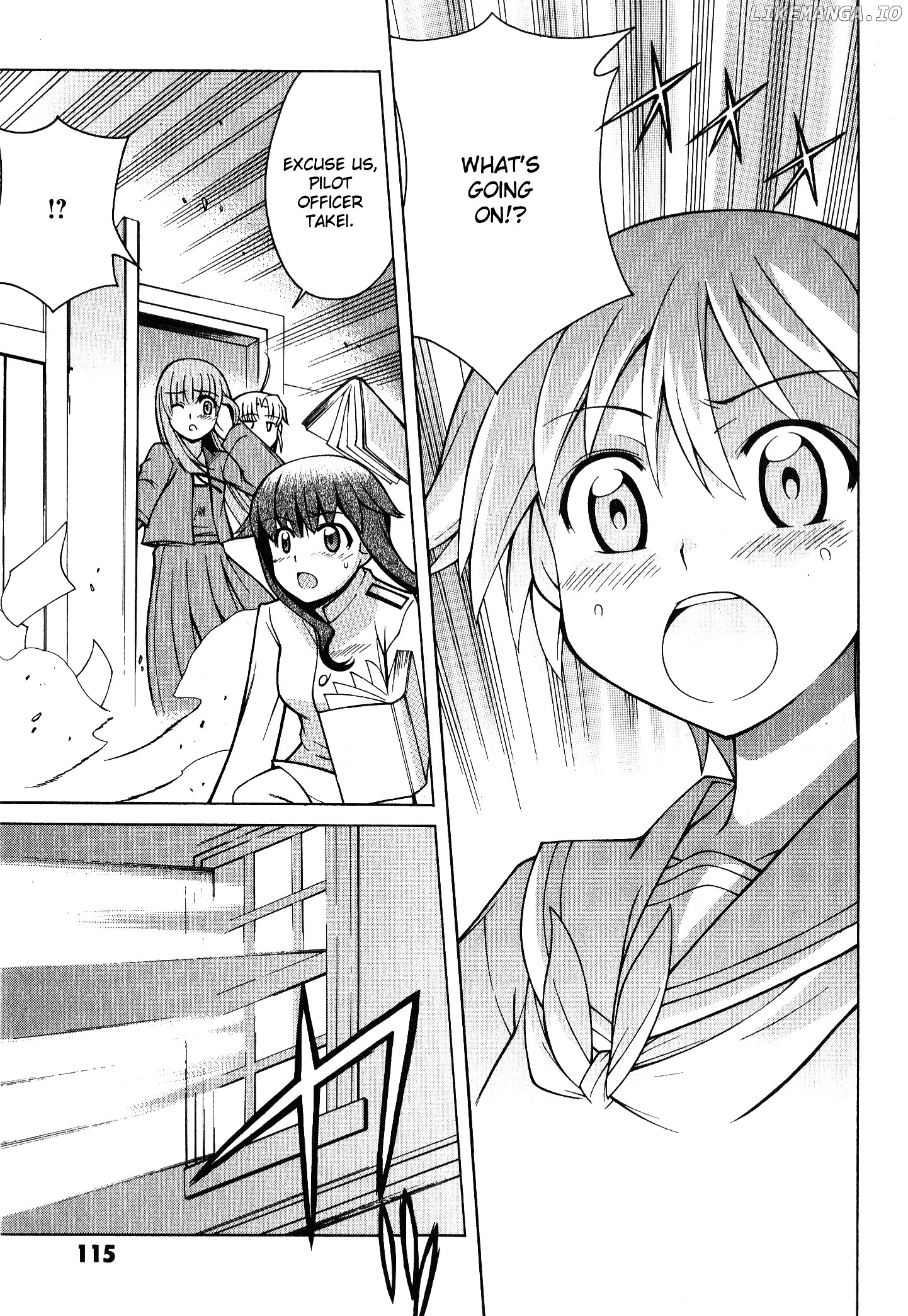 Strike Witches: Tenkou no Otometachi chapter 5 - page 9