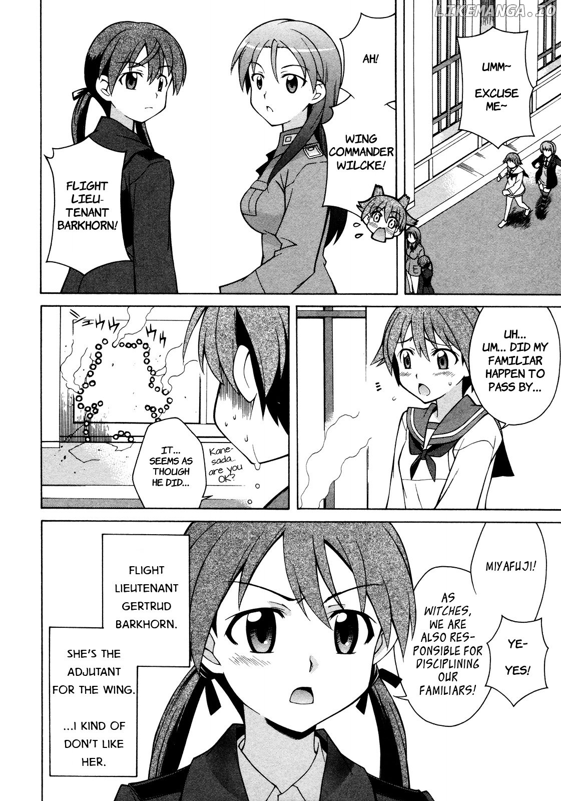 Strike Witches: Tenkou no Otometachi chapter 7 - page 12