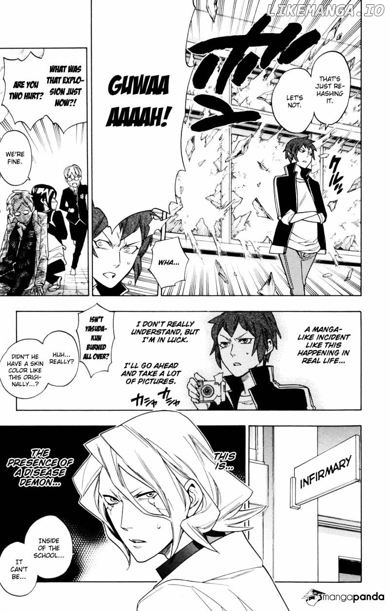 Hokenshitsu No Shinigami chapter 61 - page 15
