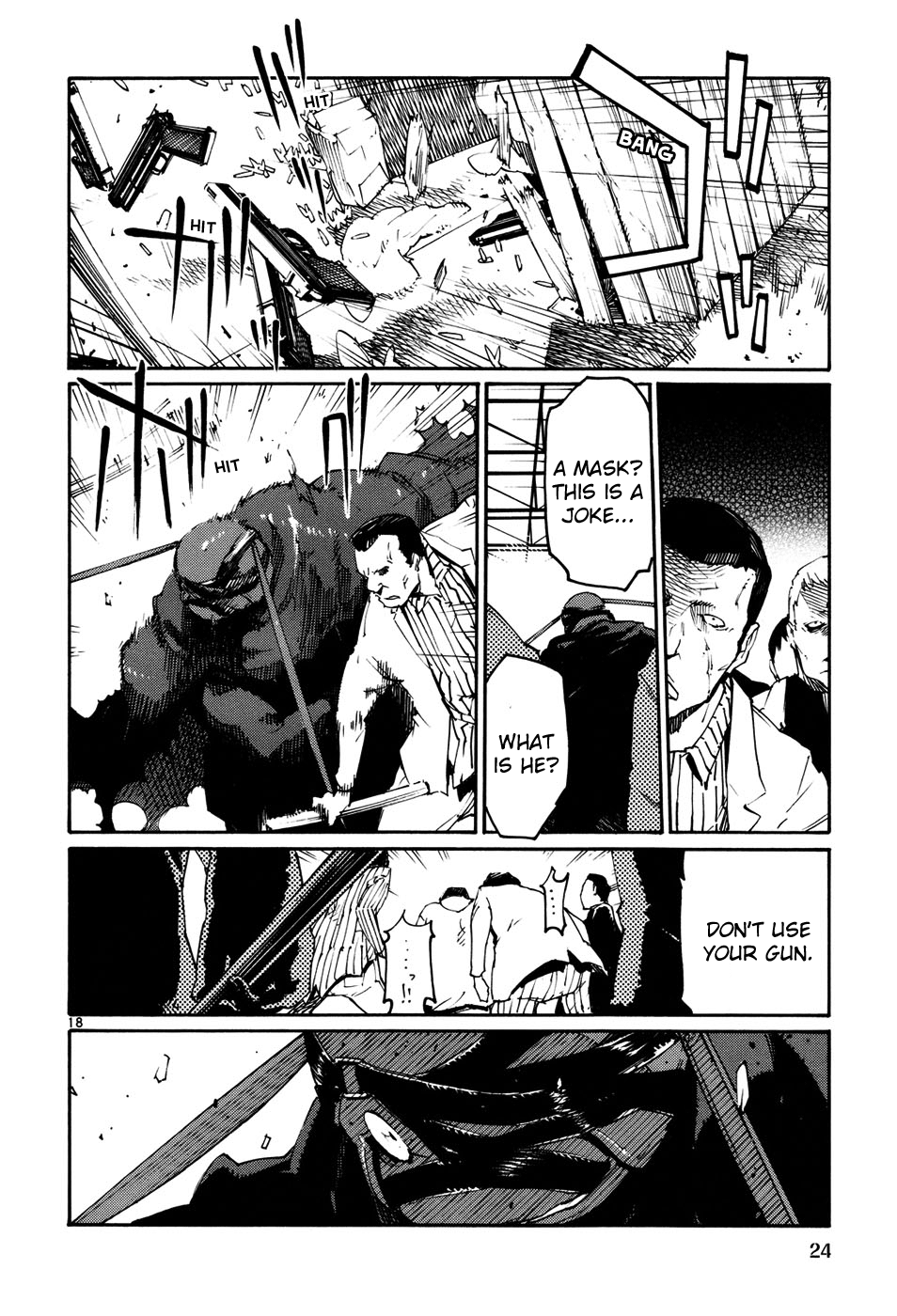 Seigi Keikan Monju chapter 38 - page 24