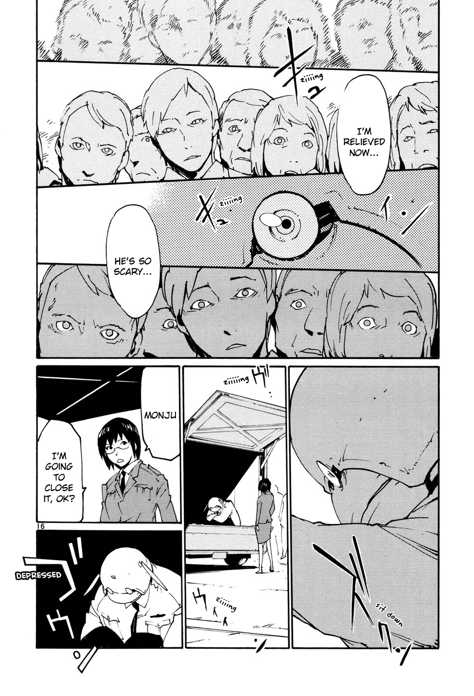 Seigi Keikan Monju chapter 42 - page 16