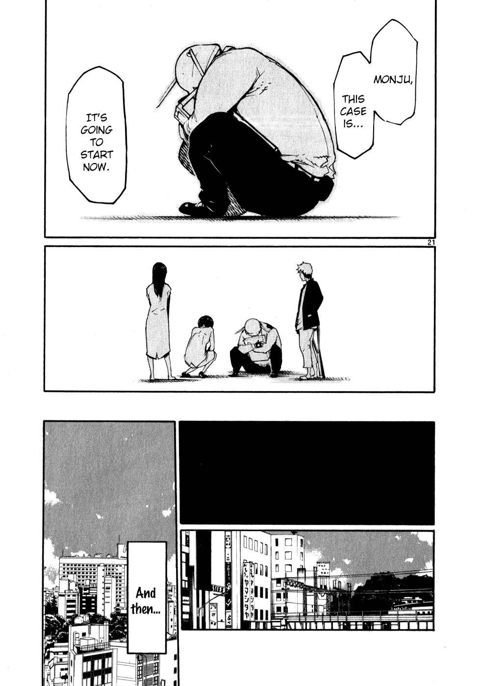 Seigi Keikan Monju chapter 46 - page 21