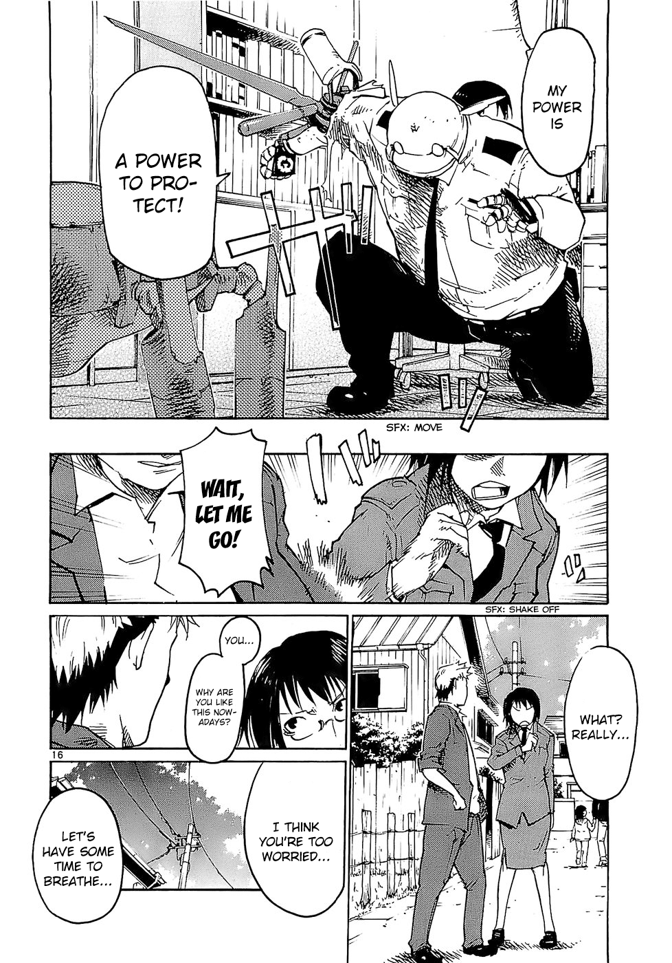 Seigi Keikan Monju chapter 19 - page 16