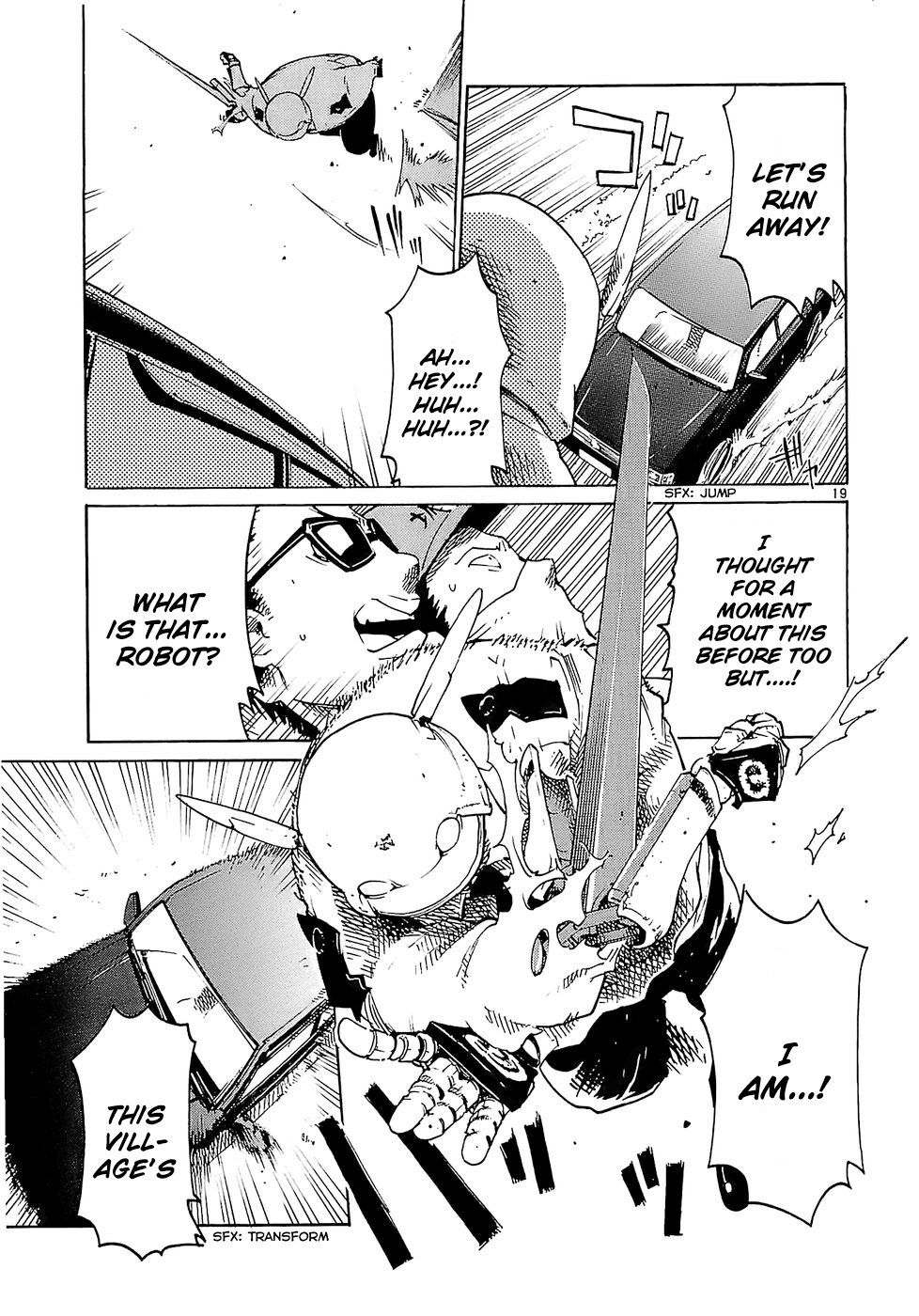 Seigi Keikan Monju chapter 20 - page 19