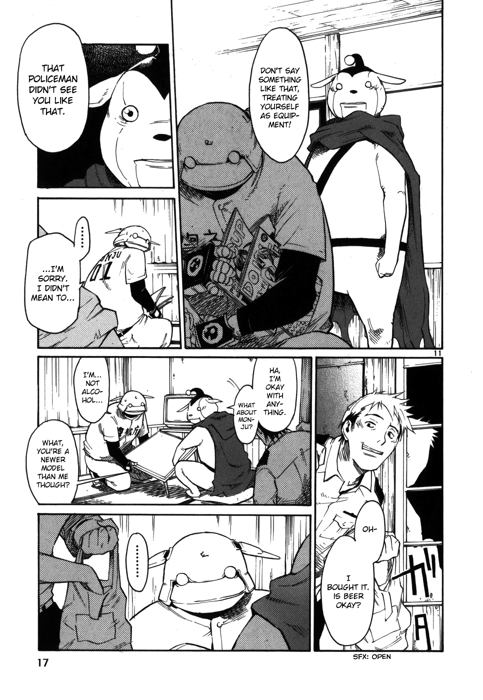 Seigi Keikan Monju chapter 9 - page 19