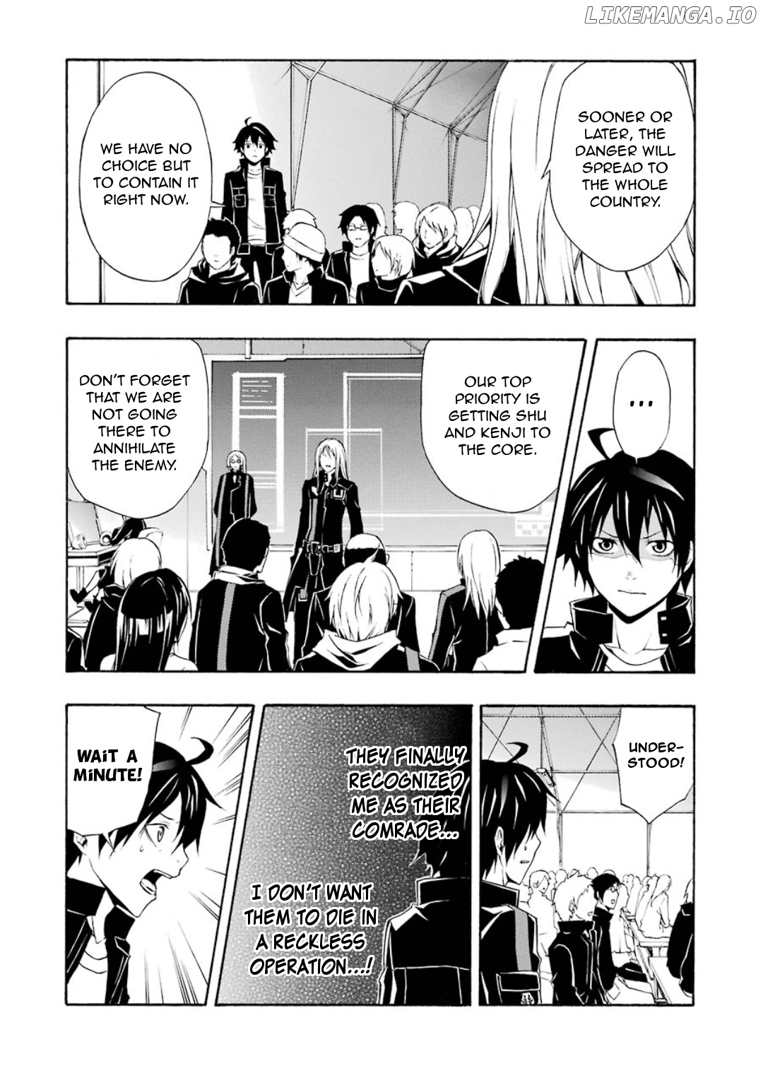 Guilty Crown chapter 11 - page 36