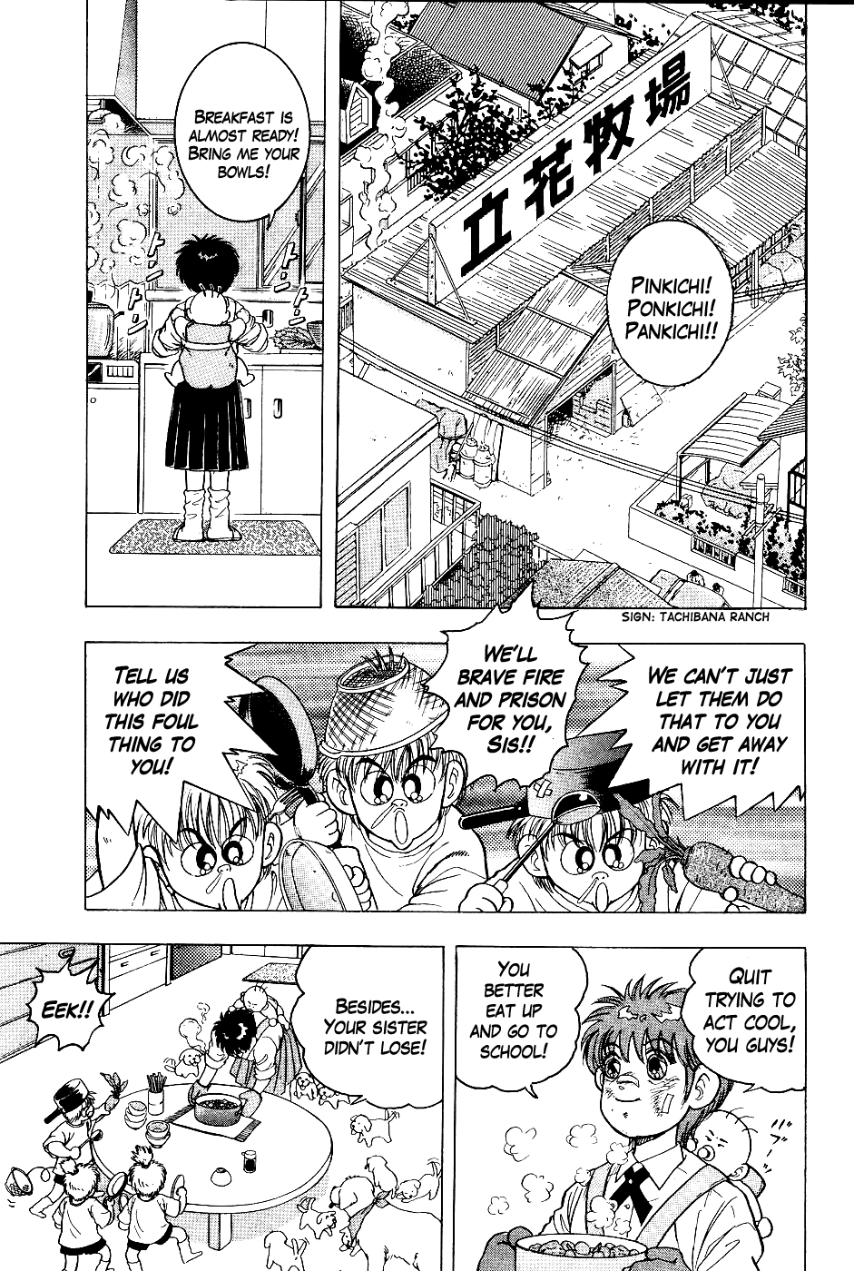 Chou Kakutou Densetsu Ashita Kagayake!! chapter 5 - page 3