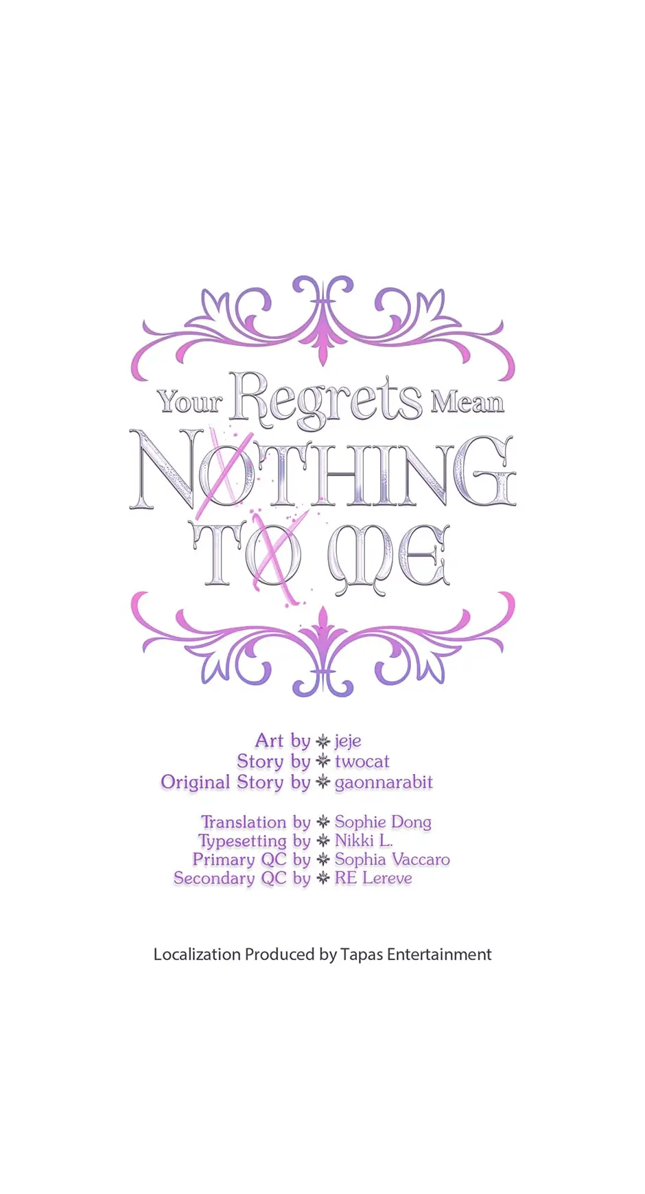 Your Regrets Mean Nothing to Me Chapter 65 - page 46