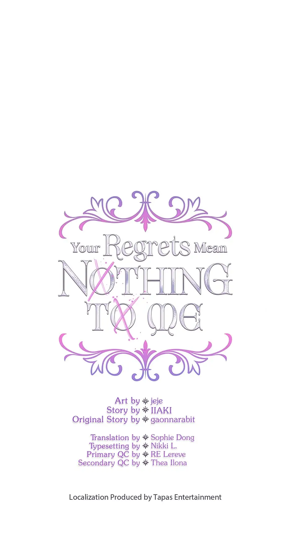 Your Regrets Mean Nothing to Me Chapter 92 - page 7