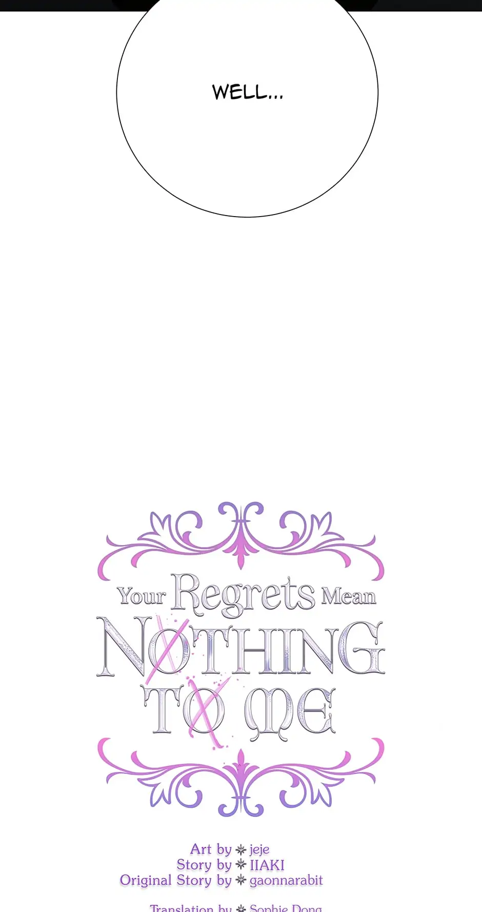 Your Regrets Mean Nothing to Me Chapter 87 - page 4