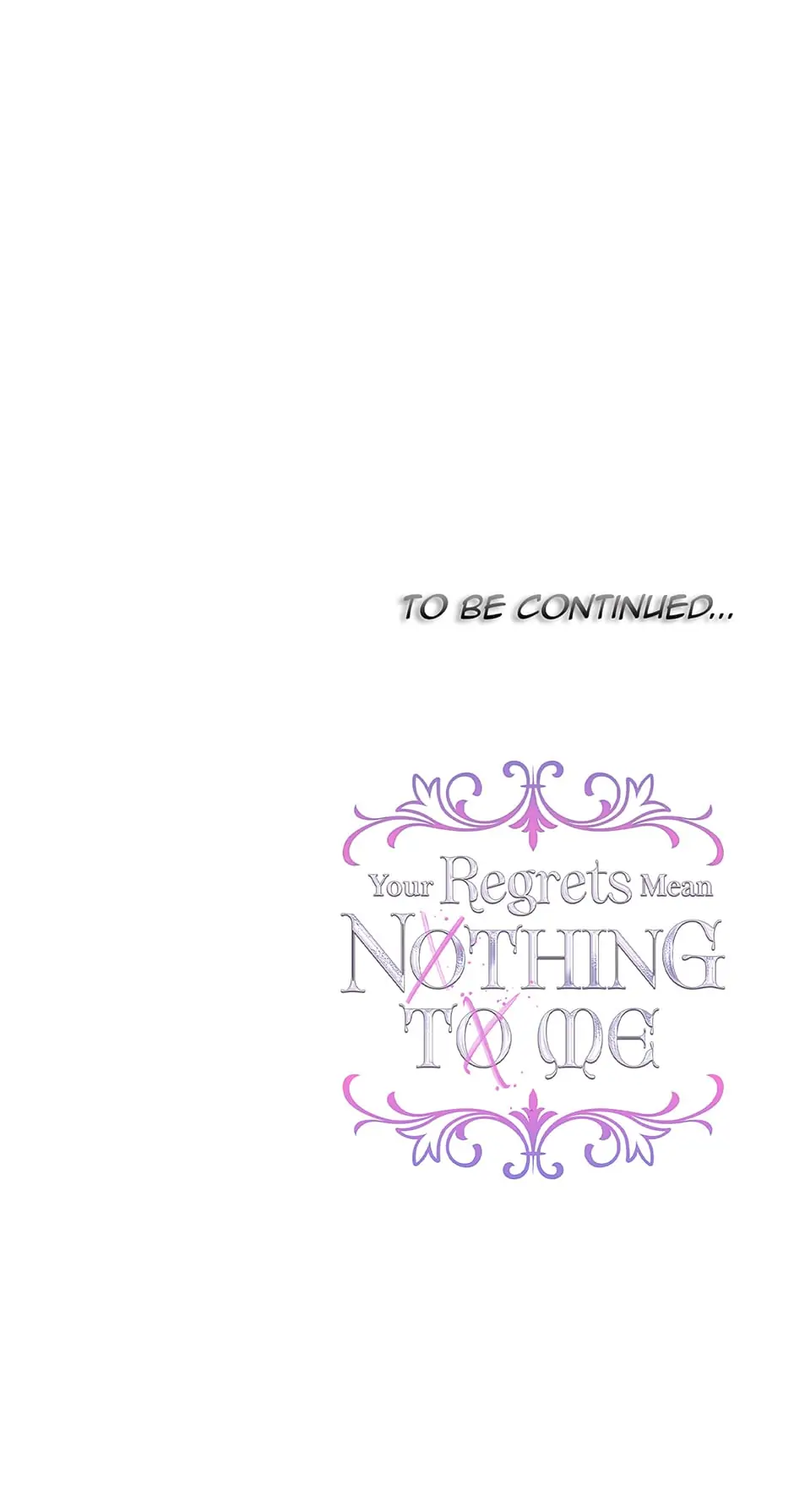 Your Regrets Mean Nothing to Me Chapter 85 - page 77