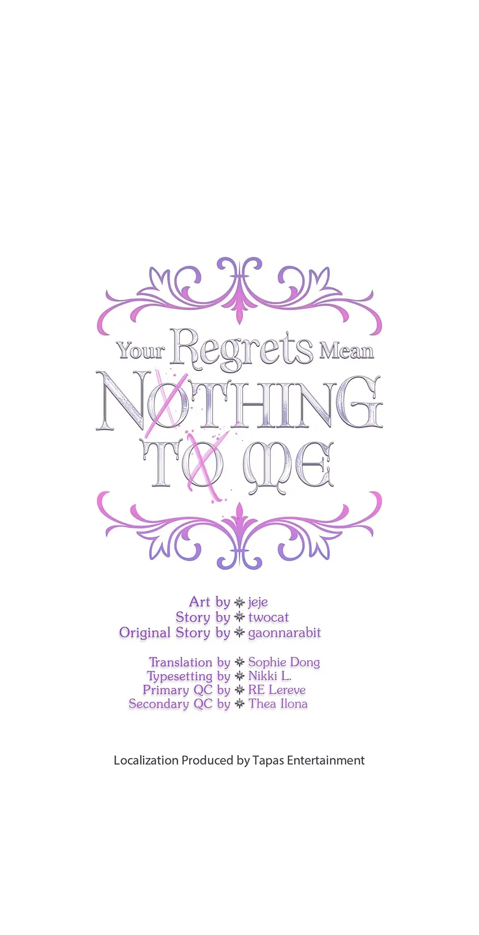 Your Regrets Mean Nothing to Me Chapter 76 - page 8