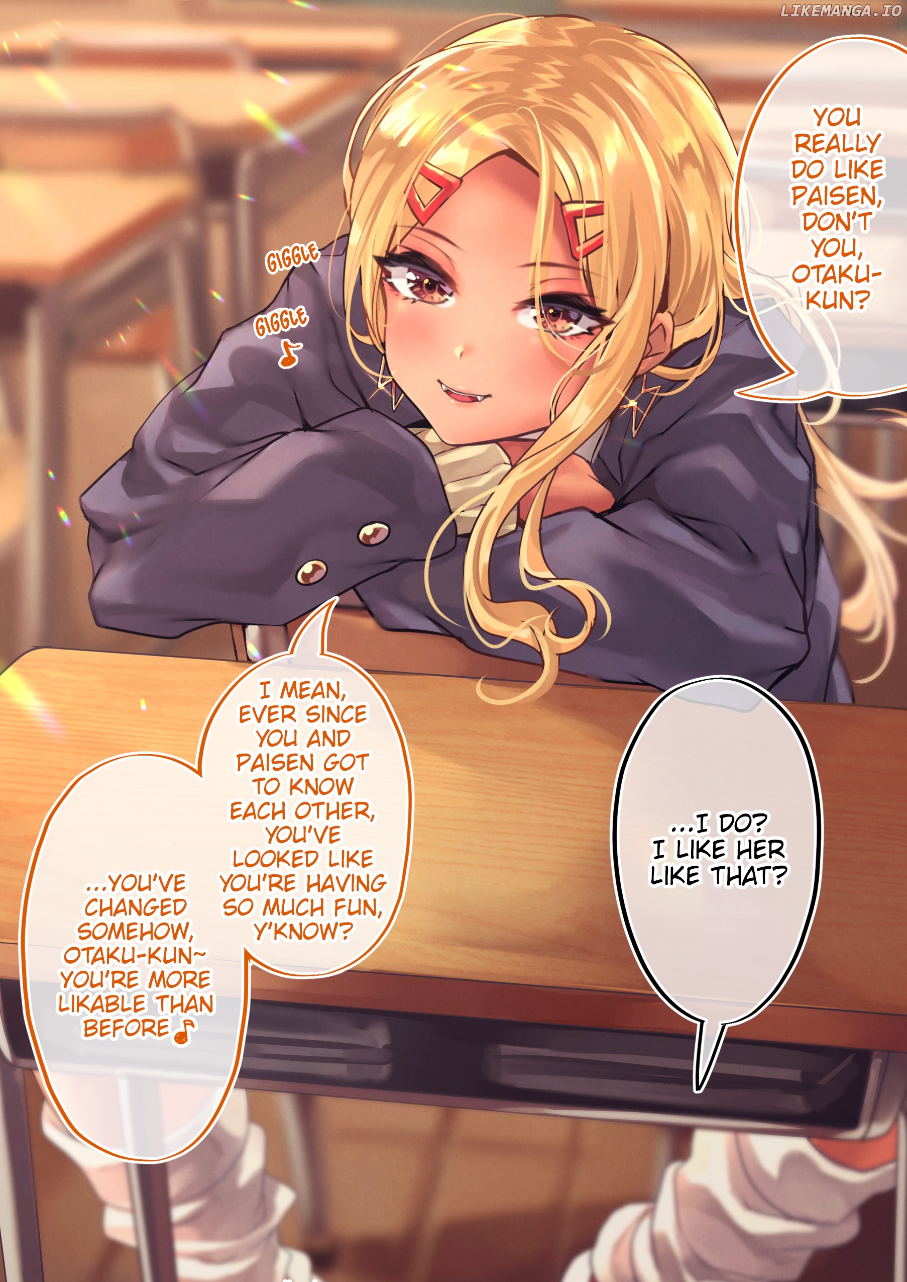 The Story of an Otaku and a Gyaru Falling in Love chapter 87 - page 3