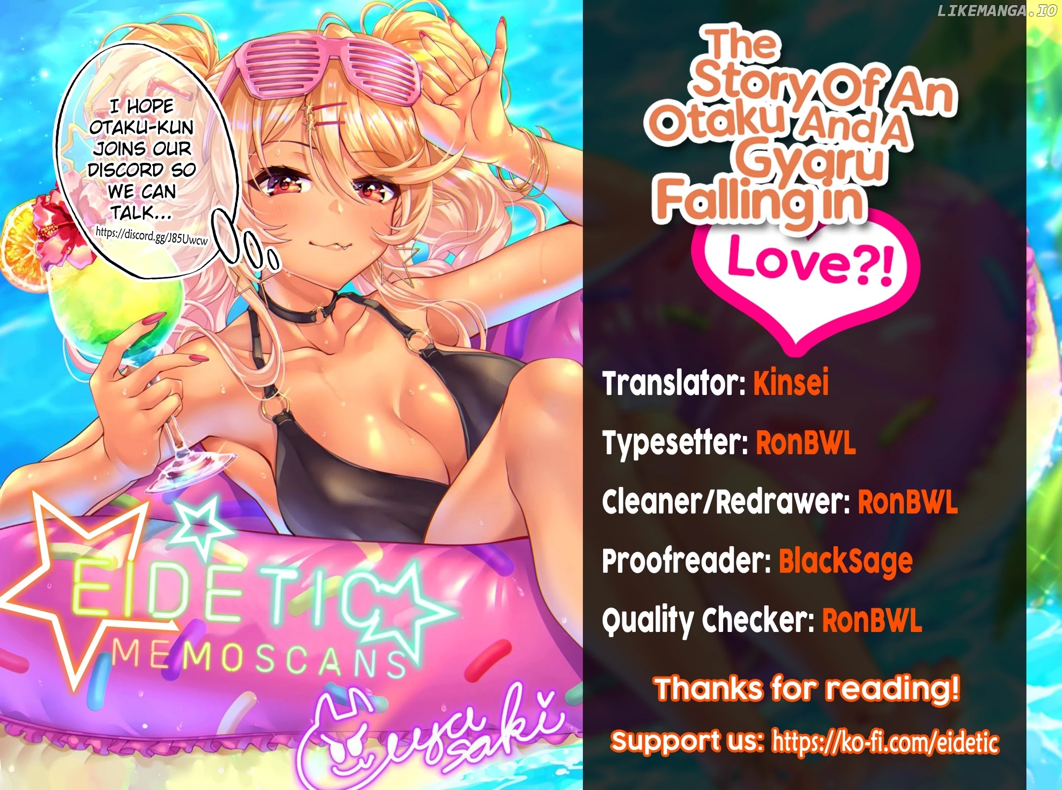 The Story of an Otaku and a Gyaru Falling in Love chapter 90.2 - page 3