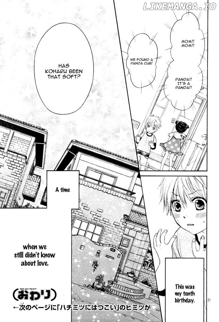 Hachimitsu ni Hatsukoi chapter 0.1 - page 23