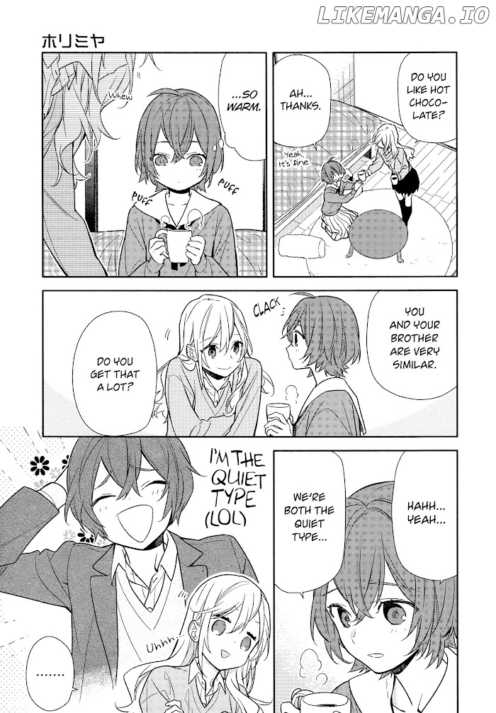 Hori-san to Miyamura-kun chapter 91 - page 21