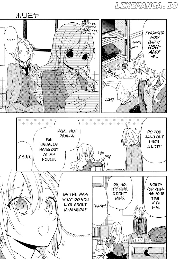 Hori-san to Miyamura-kun chapter 90 - page 11