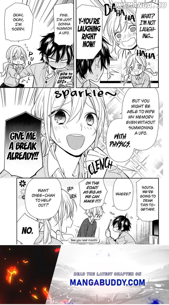 Hori-san to Miyamura-kun chapter 89 - page 19