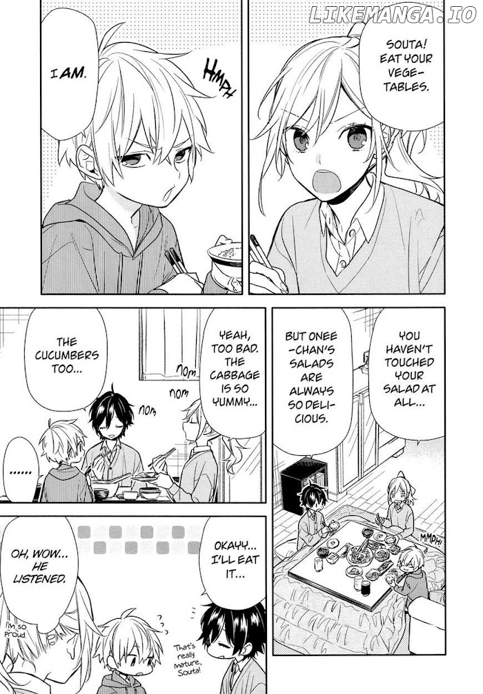 Hori-san to Miyamura-kun chapter 89 - page 7