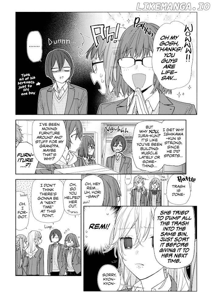 Hori-san to Miyamura-kun Chapter 122.7 - page 4