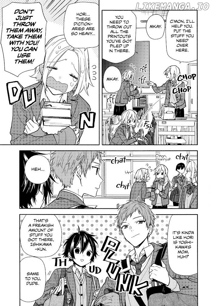 Hori-san to Miyamura-kun Chapter 123 - page 4