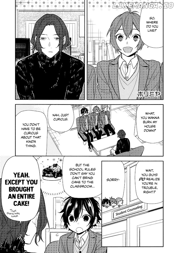 Hori-san to Miyamura-kun chapter 112 - page 1