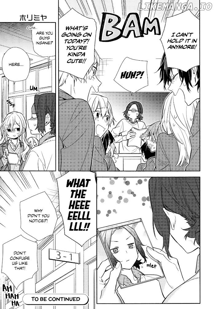 Hori-san to Miyamura-kun chapter 112 - page 15