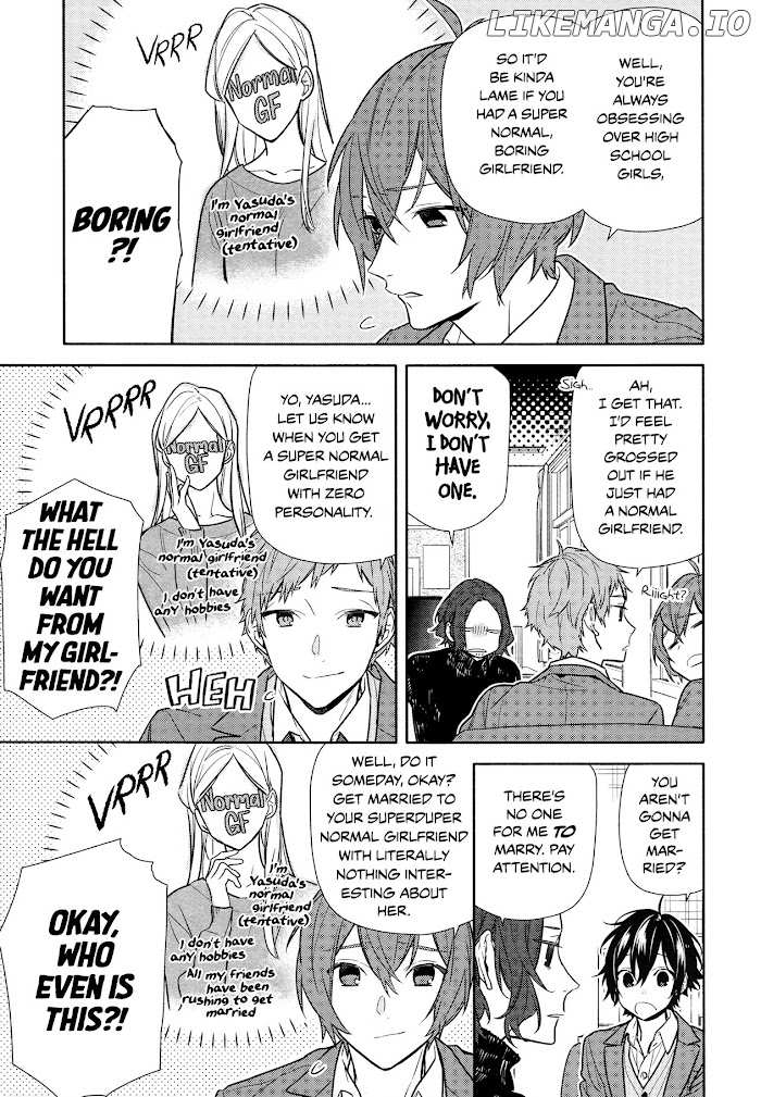Hori-san to Miyamura-kun chapter 112 - page 3