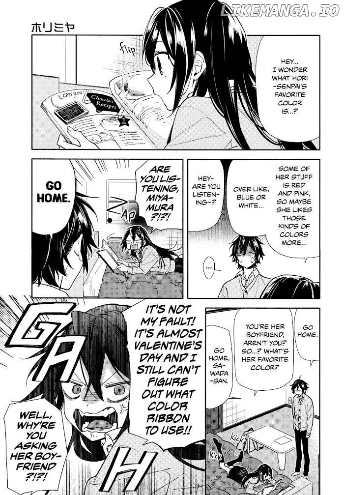 Hori-san to Miyamura-kun chapter 117 - page 1