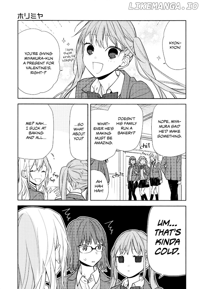 Hori-san to Miyamura-kun chapter 117 - page 5