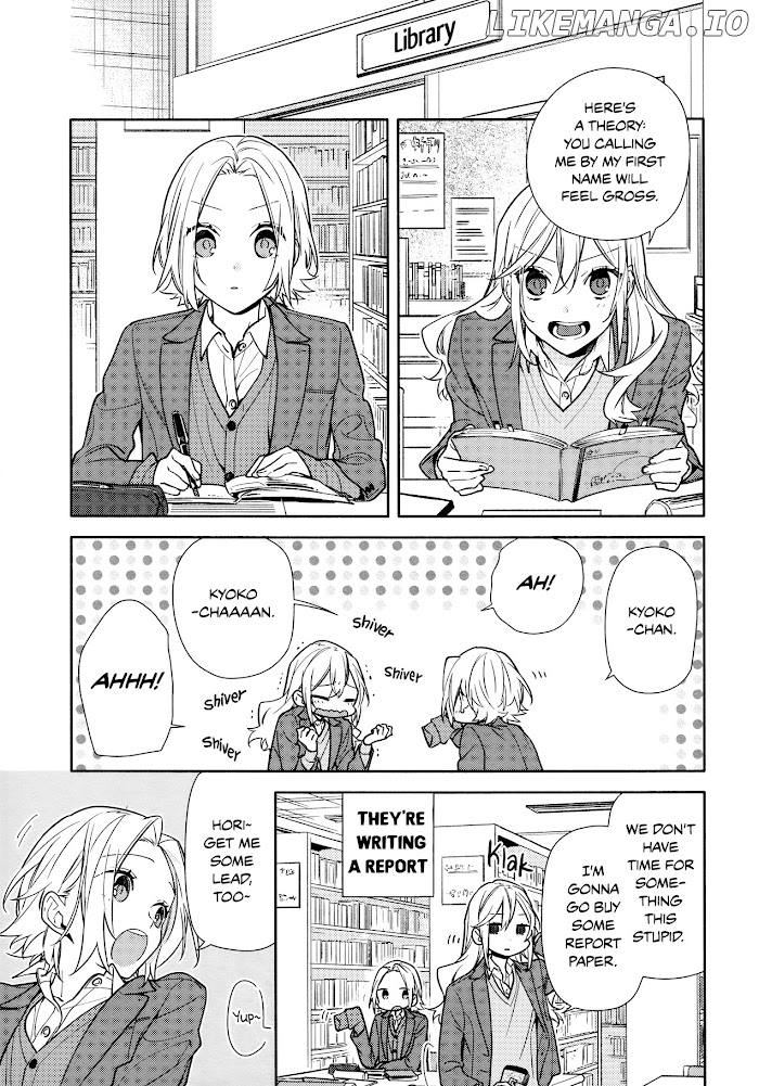 Hori-san to Miyamura-kun chapter 116 - page 8