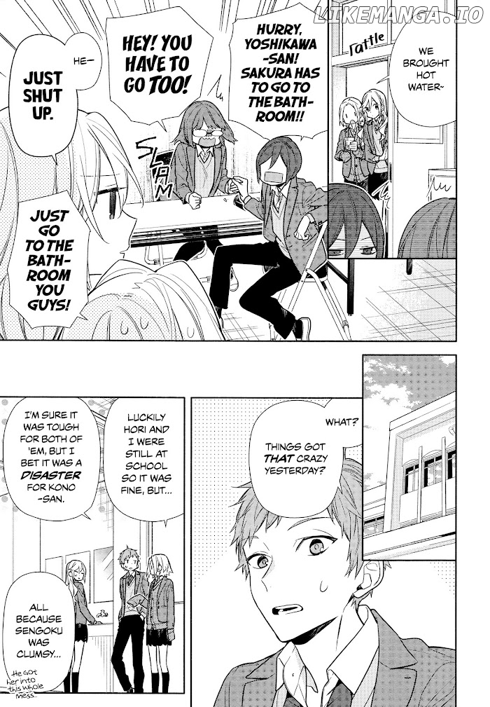 Hori-san to Miyamura-kun chapter 106 - page 11