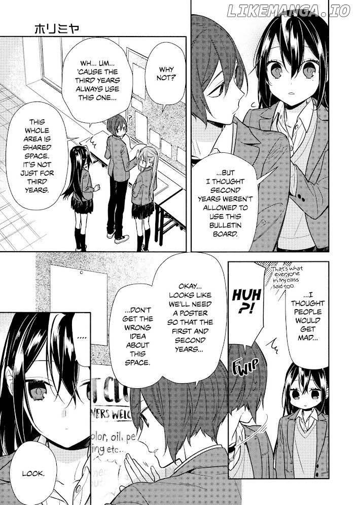 Hori-san to Miyamura-kun chapter 105 - page 11