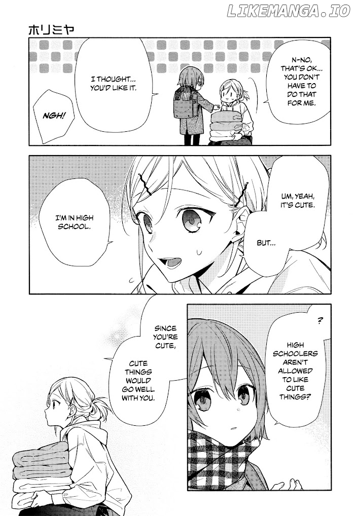 Hori-san to Miyamura-kun chapter 99 - page 17