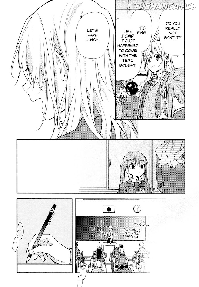 Hori-san to Miyamura-kun chapter 99 - page 9