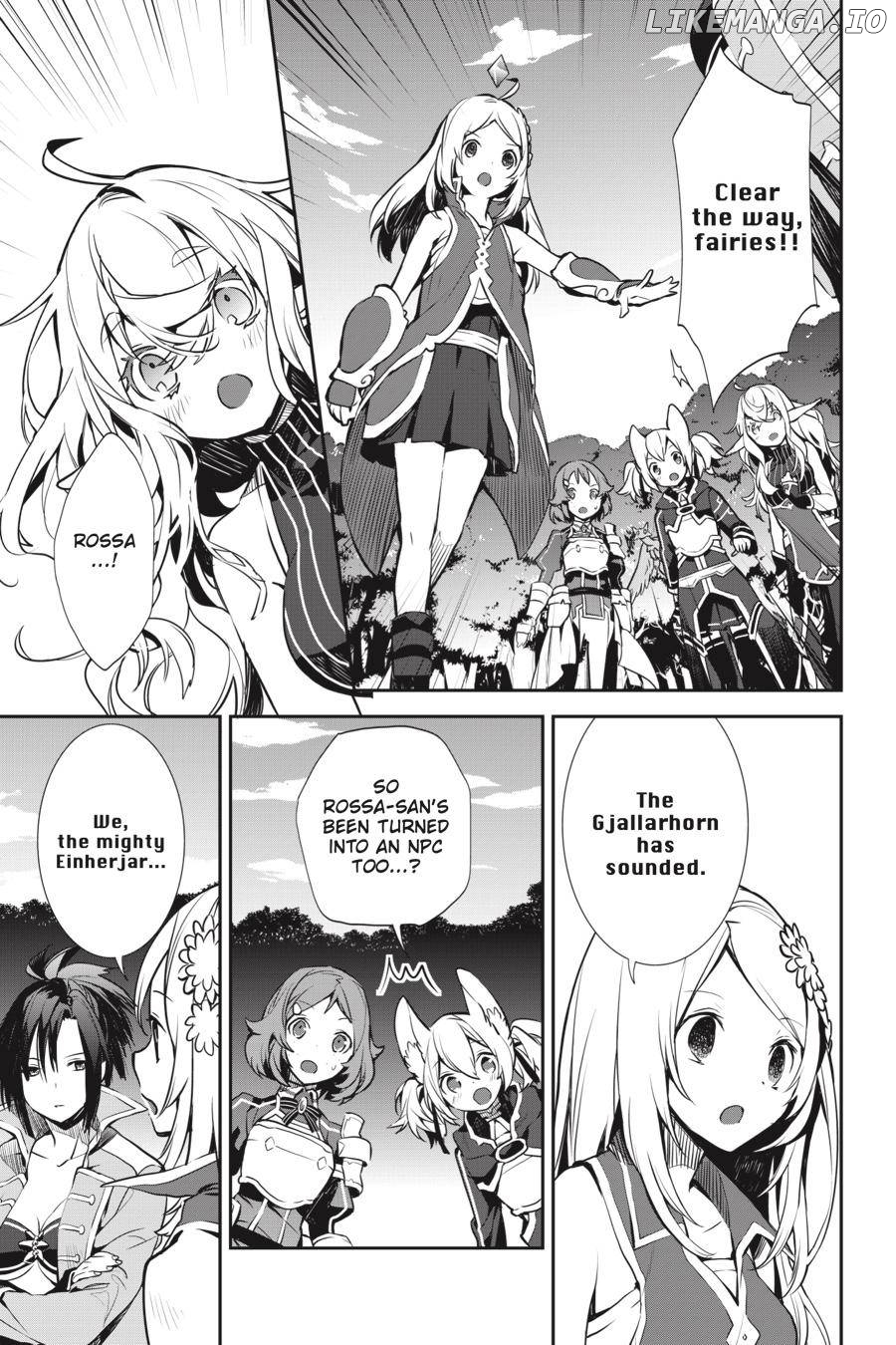 Sword Art Online - Girls Ops chapter 36 - page 22