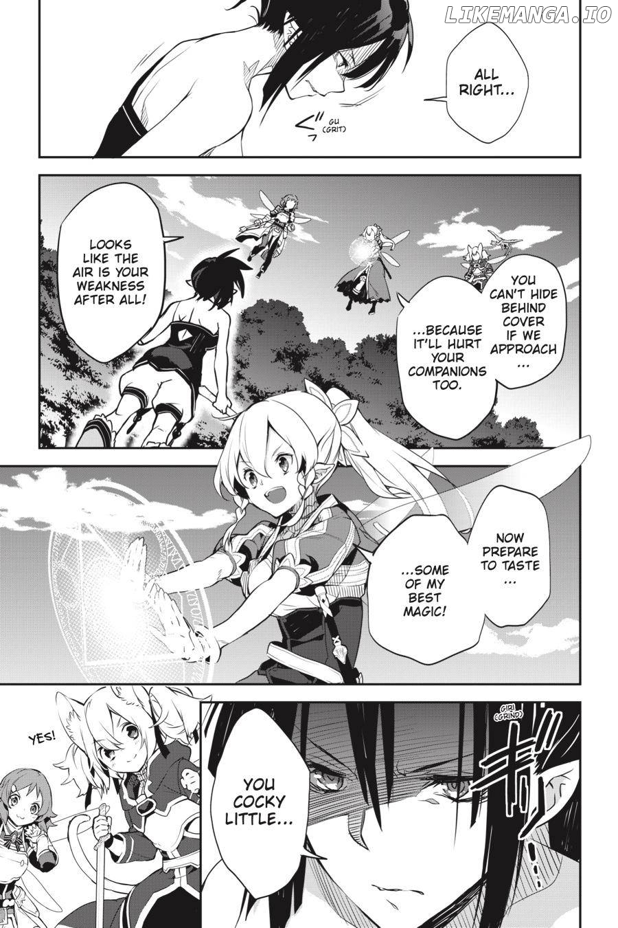 Sword Art Online - Girls Ops chapter 39 - page 21