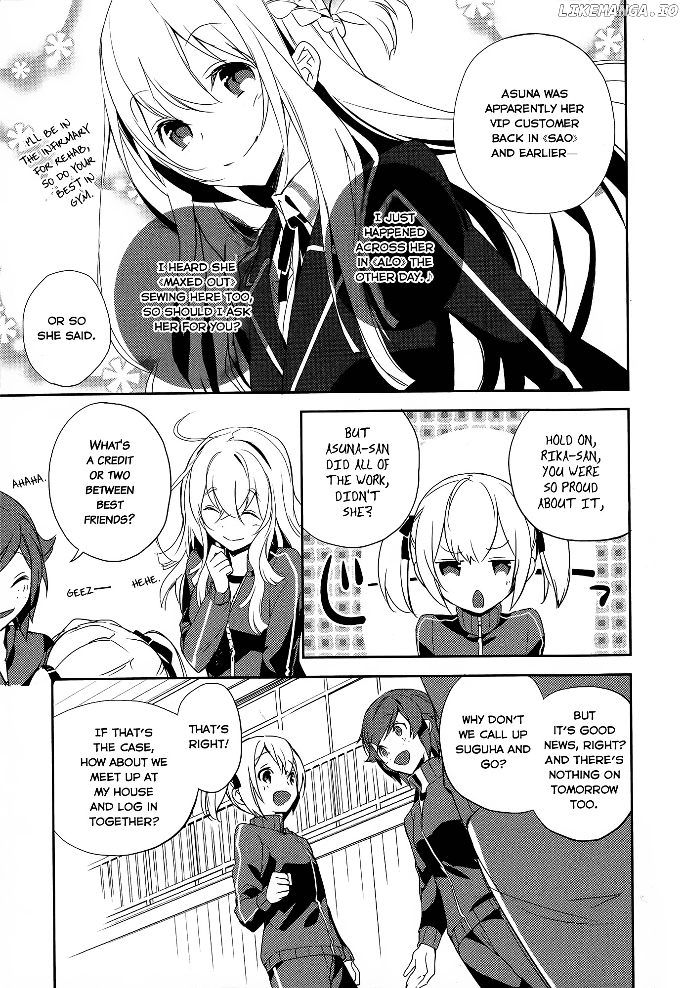 Sword Art Online - Girls Ops chapter 6 - page 9