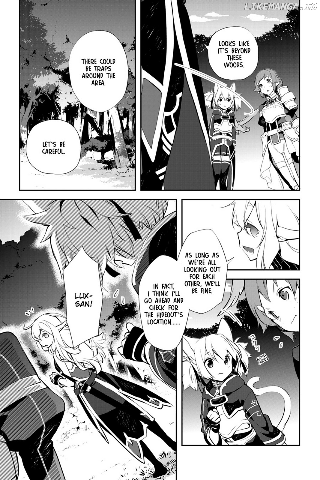 Sword Art Online - Girls Ops chapter 17 - page 11