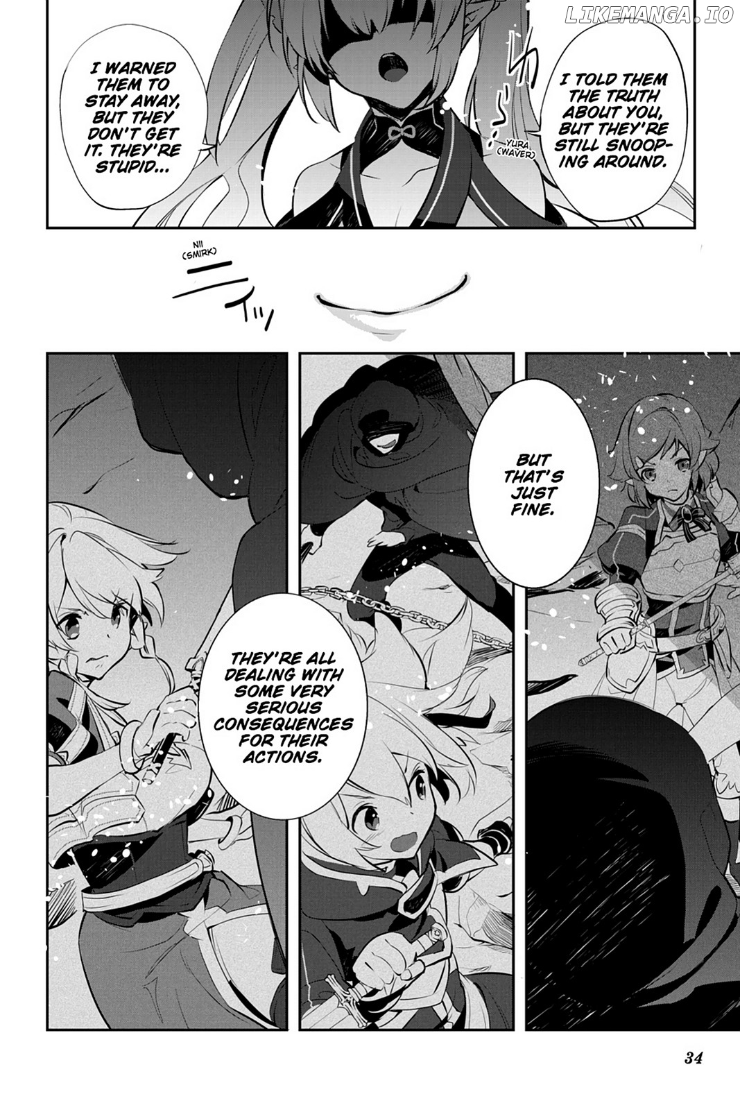 Sword Art Online - Girls Ops chapter 17 - page 34