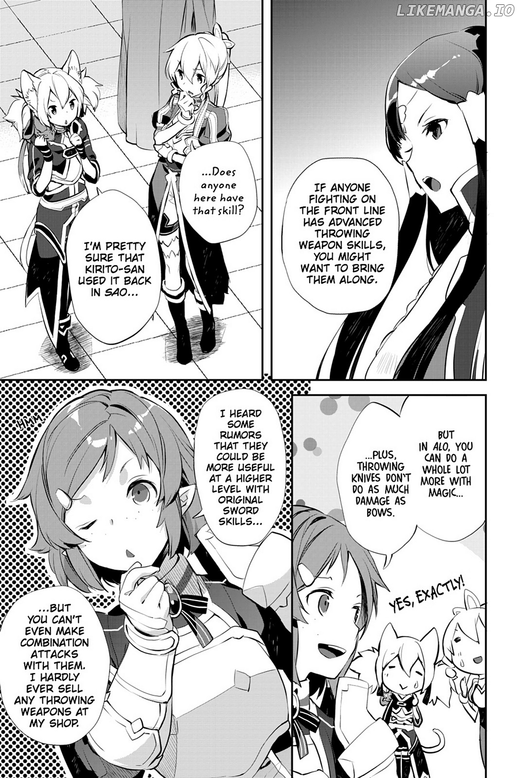 Sword Art Online - Girls Ops chapter 17 - page 7