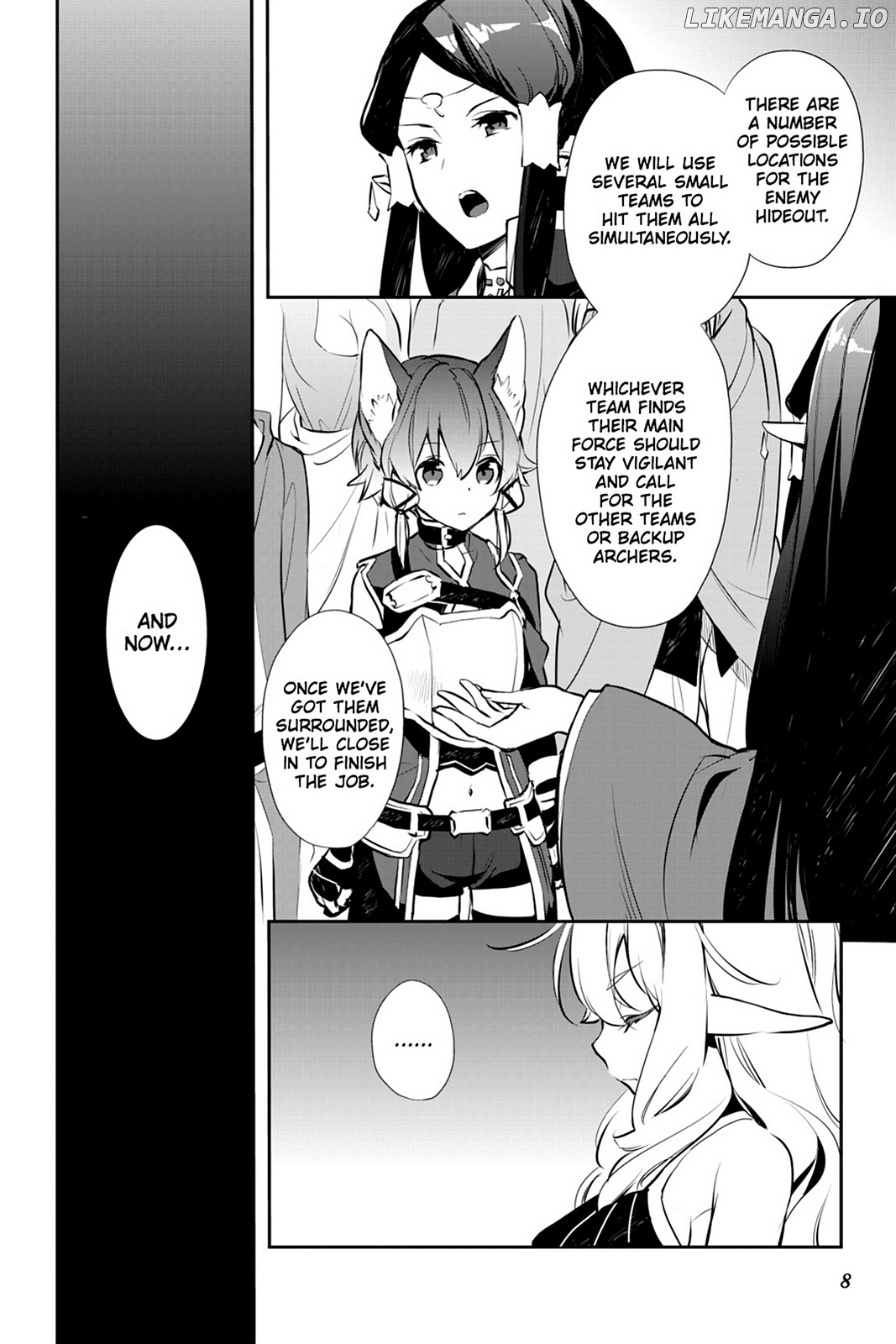 Sword Art Online - Girls Ops chapter 17 - page 8