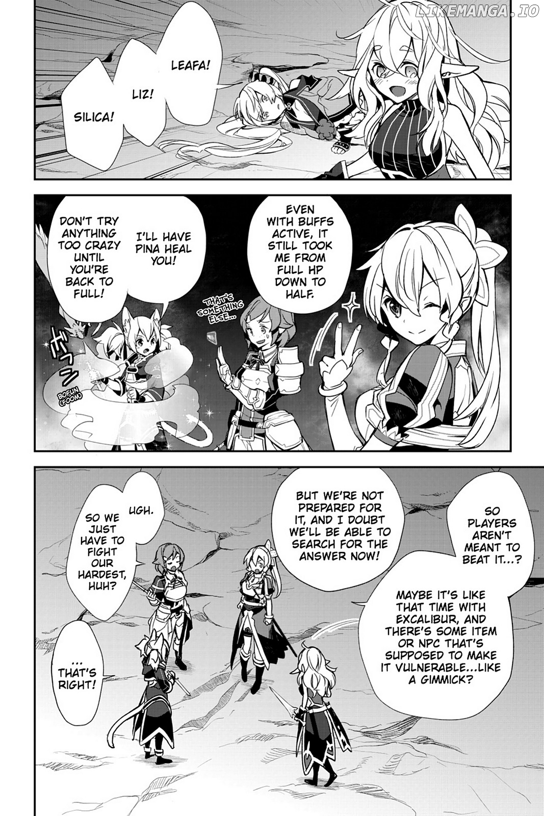 Sword Art Online - Girls Ops chapter 20 - page 22