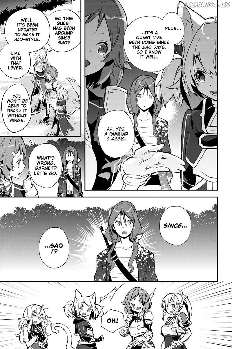 Sword Art Online - Girls Ops chapter 24 - page 17